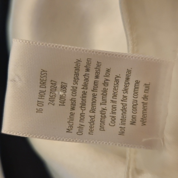 GYMBOREE Black and White Striped Satin Bow Formal Dress - Picture 10 of 10